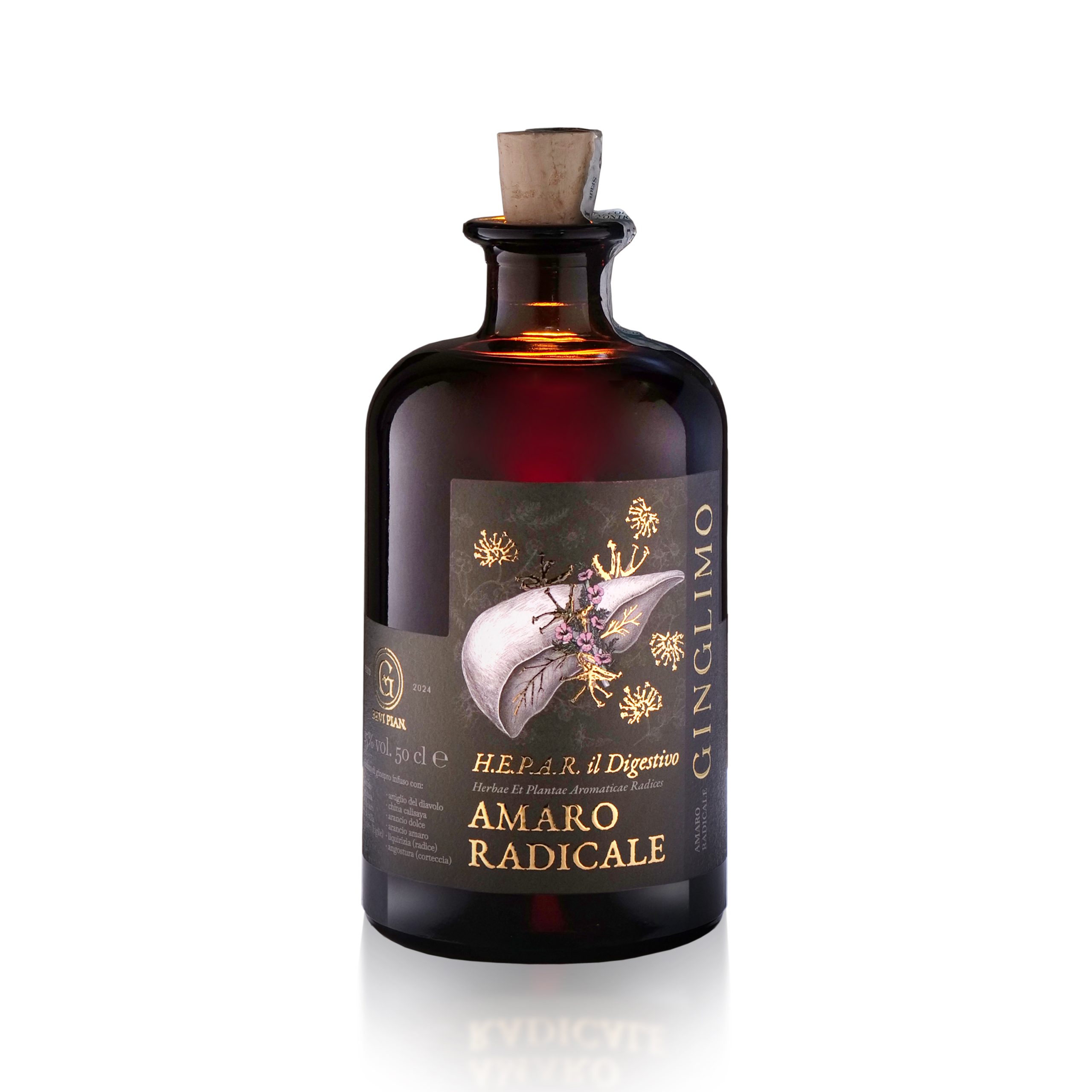 H.E.P.A.R. - il Digestivo - Amaro Radicale - 50cl